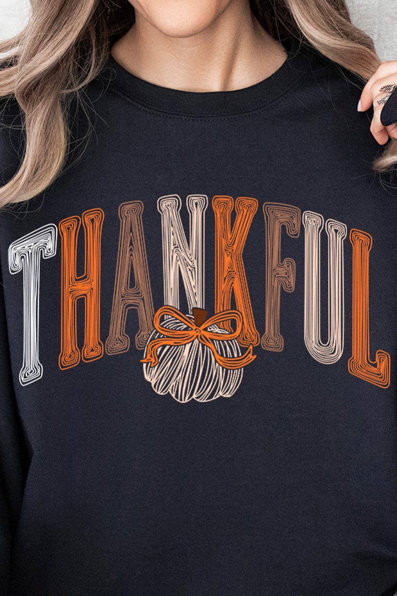 Thankful Sketch Heavy Blend Crew Sweatshirt product image 2