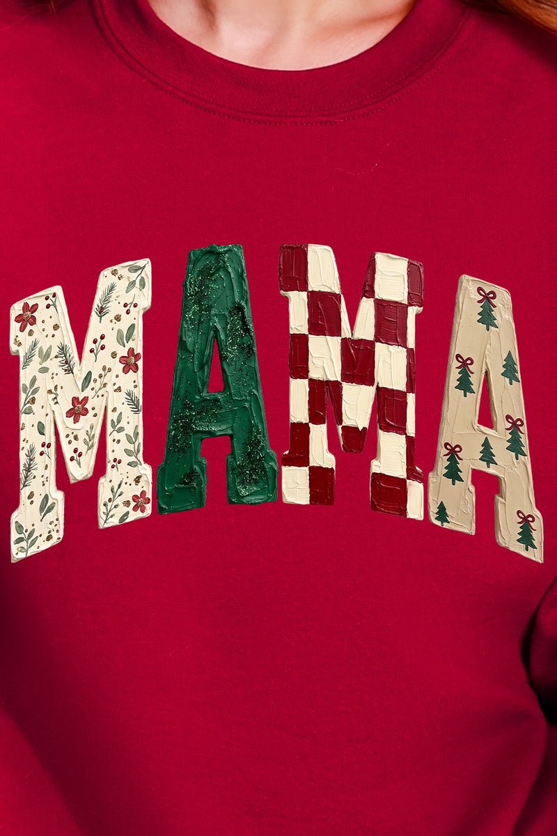 Merry Mama Mix Heavy Blend Crew Sweatshirt product image 2