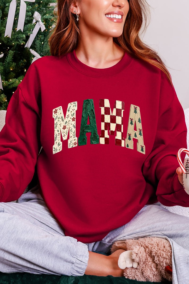 Merry Mama Mix Heavy Blend Crew Sweatshirt product image 1