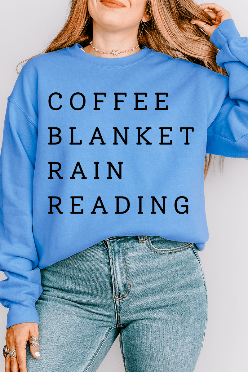 Rainy Day Reading Heavy Blend Crew Sweatshirt product image 4