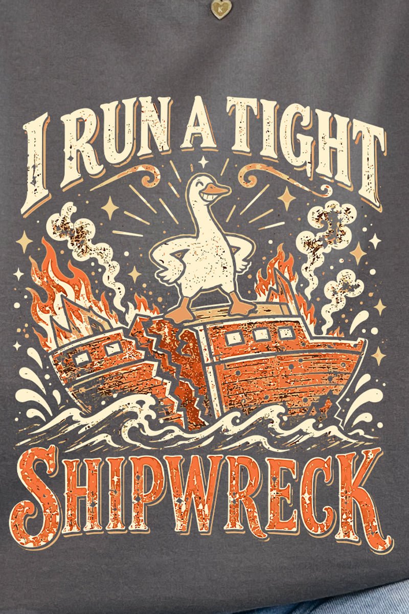 Tight Shipwreck Goose Heavy Blend Crew Sweatshirt product image 2
