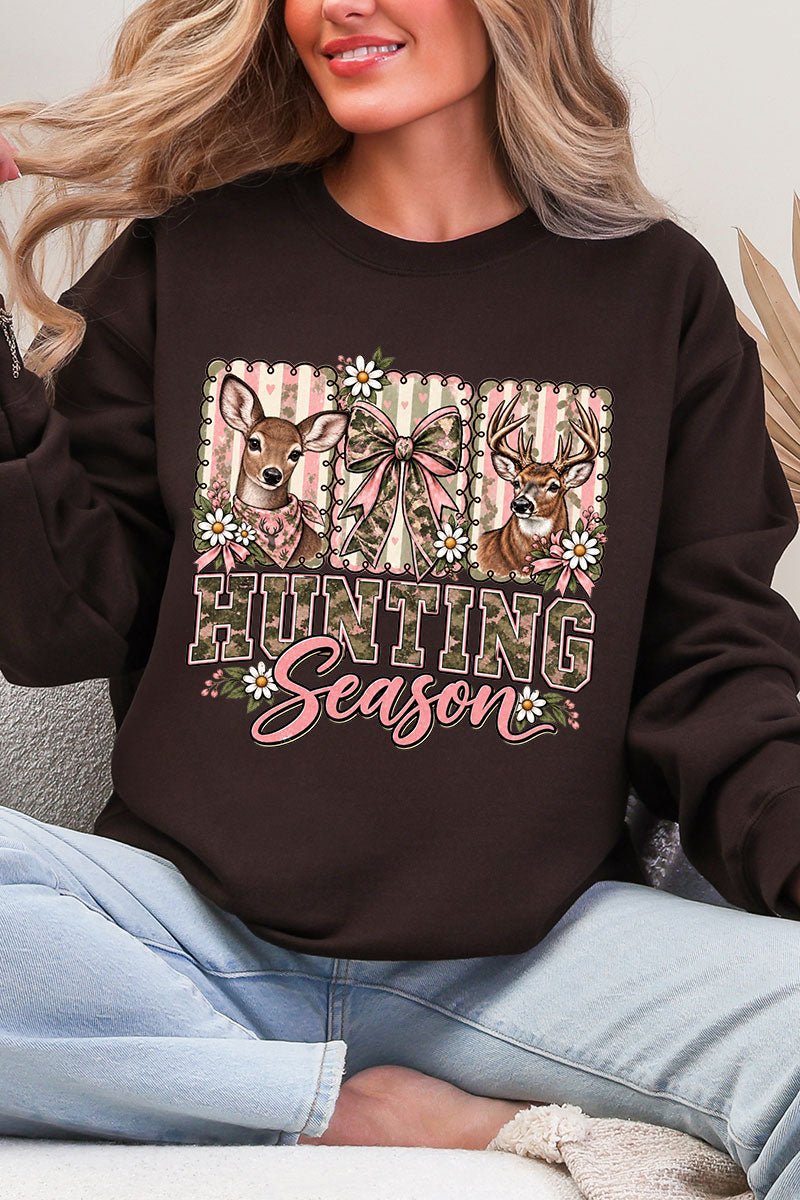 Camo & Bows Hunting Season Heavy Blend Crew Sweatshirt product image 4