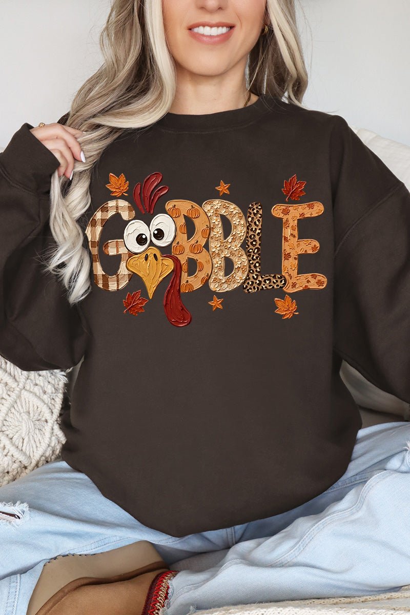 Gobble Season Heavy Blend Crew Sweatshirt product image 5