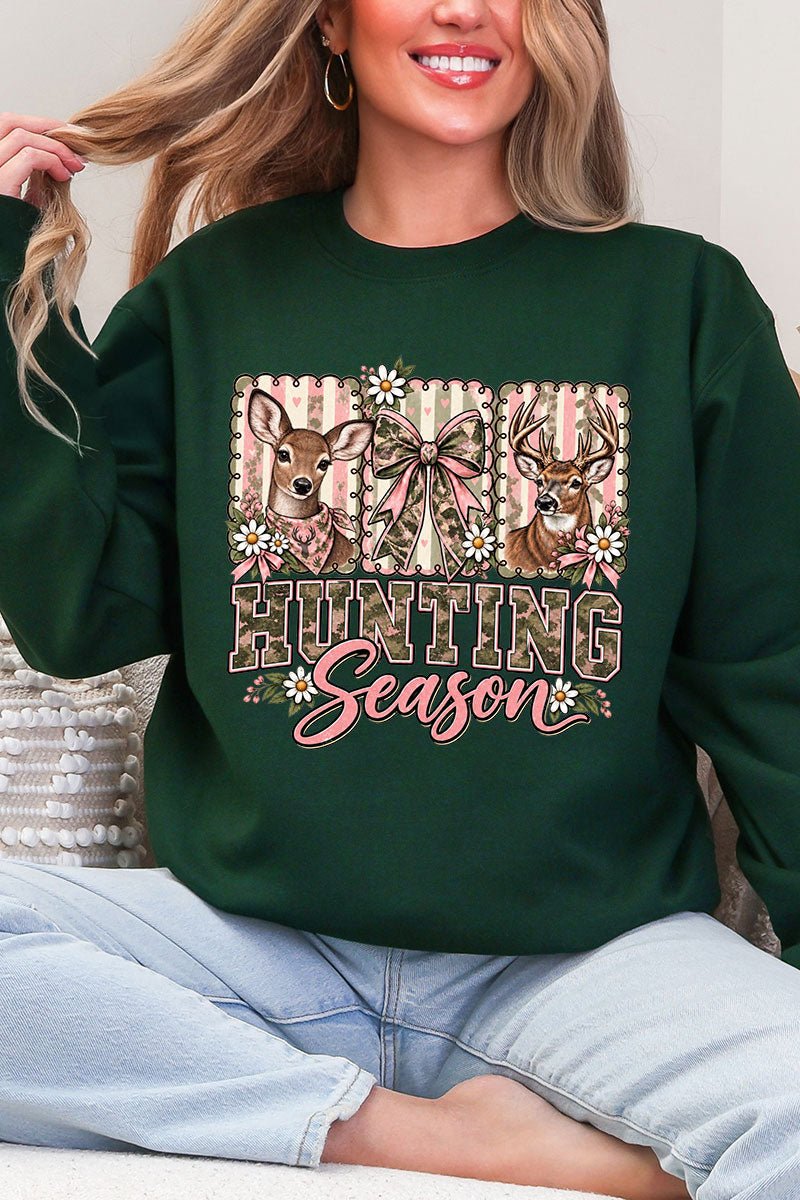 Camo & Bows Hunting Season Heavy Blend Crew Sweatshirt product image 5