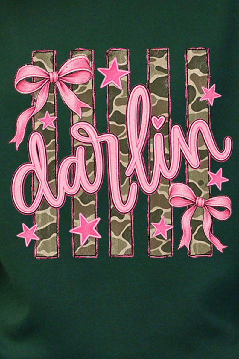 Pink Southern Darlin Heavy Blend Crew Sweatshirt product image 2