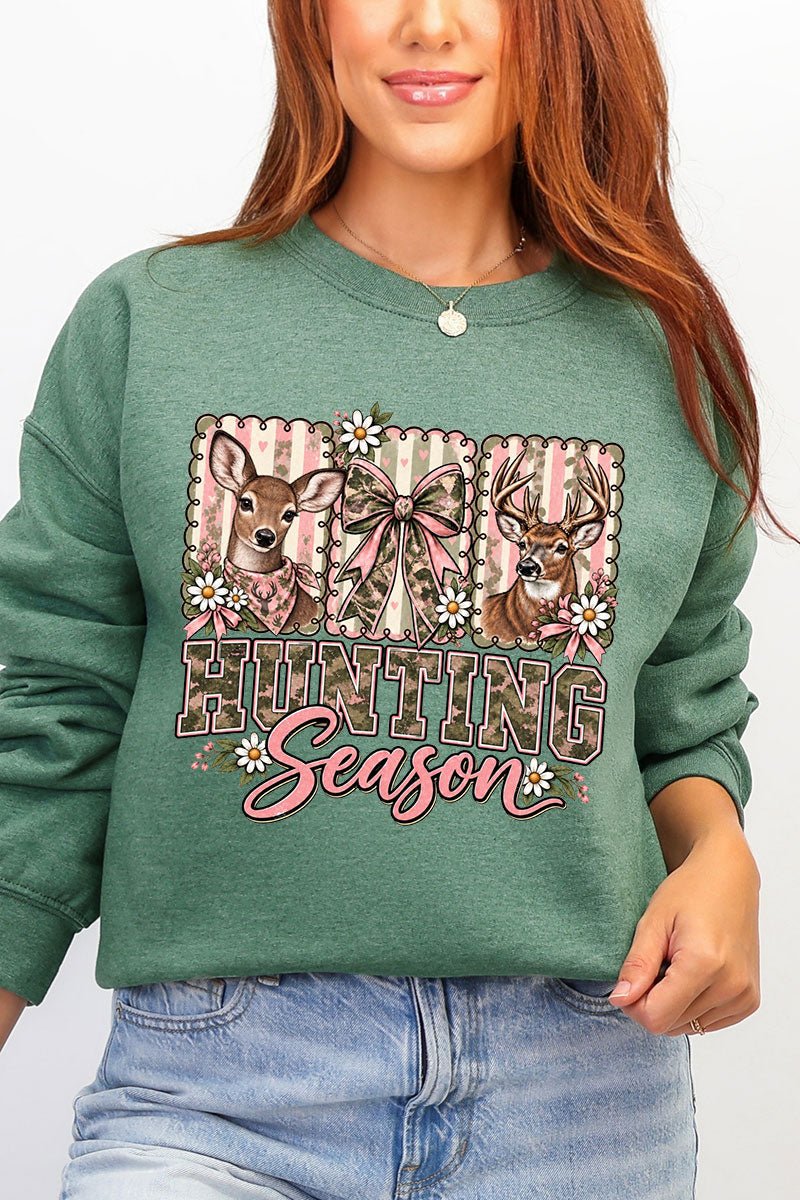 Camo & Bows Hunting Season Heavy Blend Crew Sweatshirt product image 6