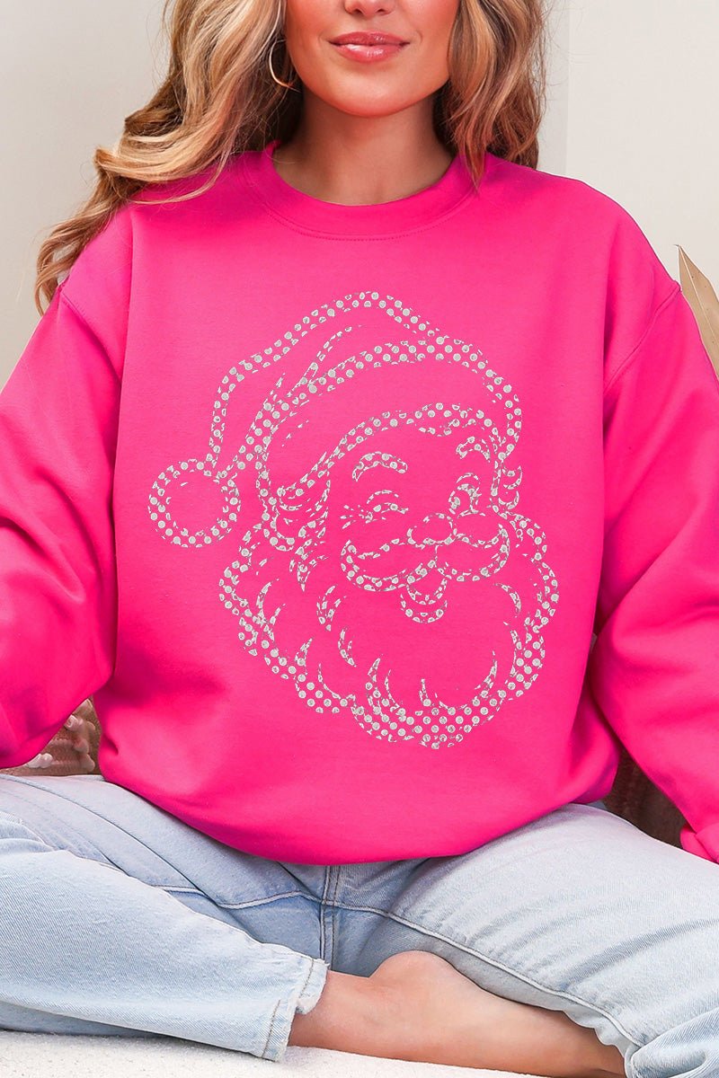 Classic Christmas Santa Heavy Blend Crew Sweatshirt product image 6