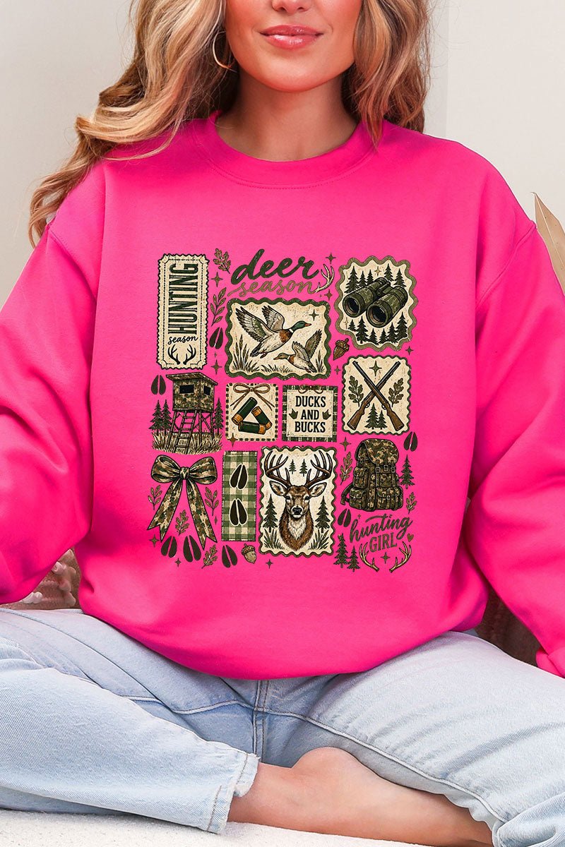 Ducks And Bucks Heavy Blend Crew Sweatshirt product image 4