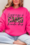 Leggings + Camo Kinda Day Heavy Blend Crew Sweatshirt product image 1
