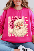 Pink Dot Jolly Santa Heavy Blend Crew Sweatshirt product image 1