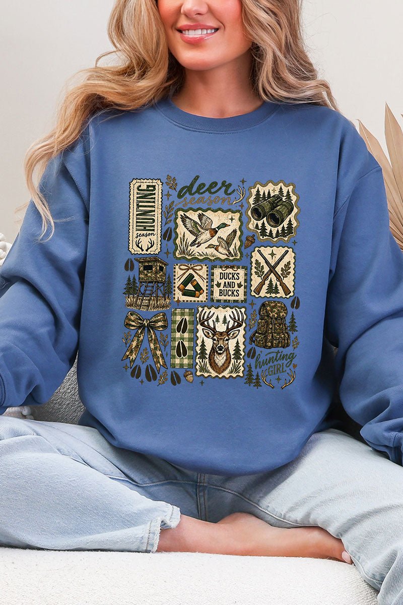 Ducks And Bucks Heavy Blend Crew Sweatshirt product image 5