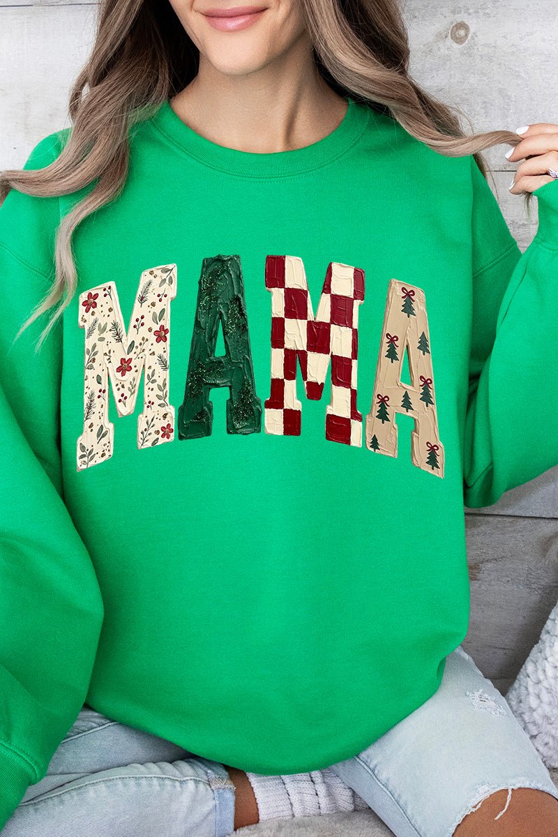 Merry Mama Mix Heavy Blend Crew Sweatshirt product image 6