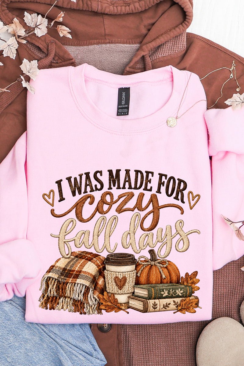 Cozy Fall Essentials Heavy Blend Crew Sweatshirt product image 4