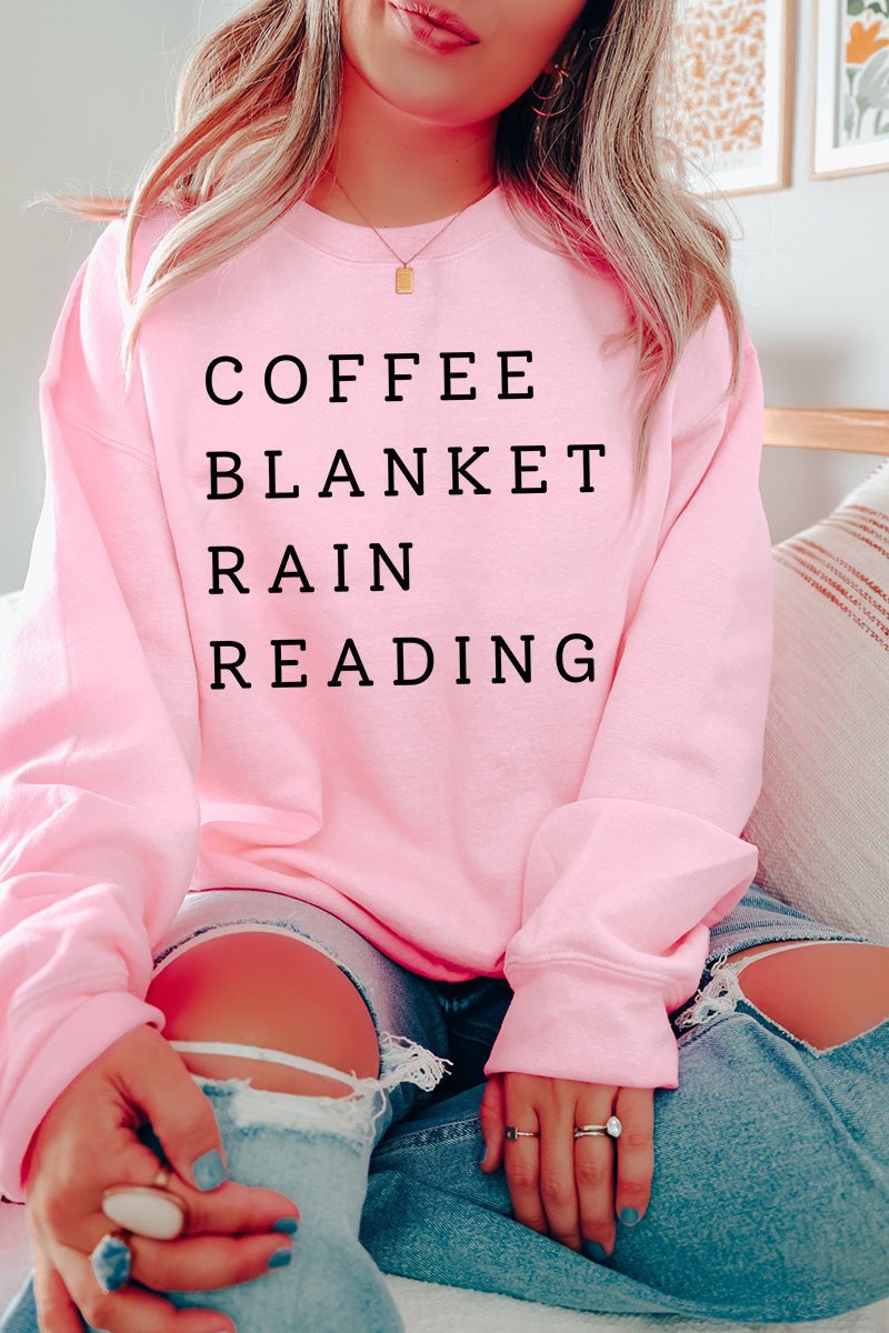 Rainy Day Reading Heavy Blend Crew Sweatshirt product image 1