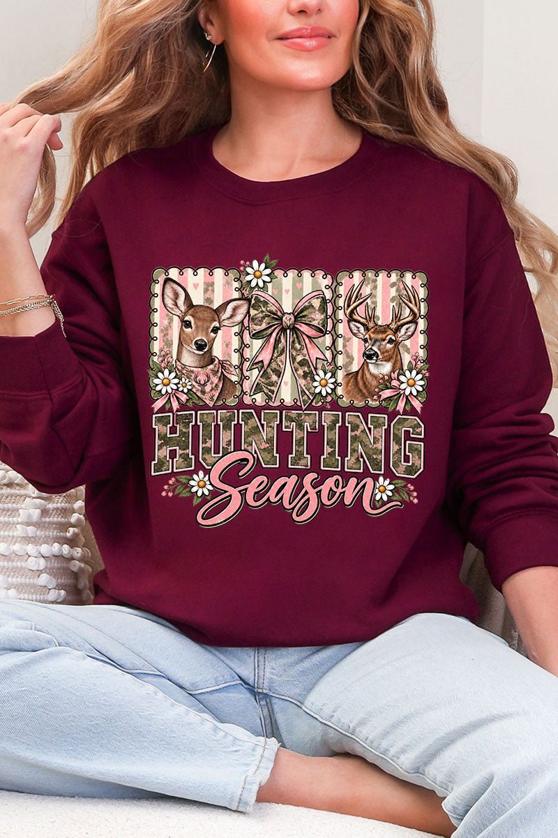 Camo & Bows Hunting Season Heavy Blend Crew Sweatshirt product image 1