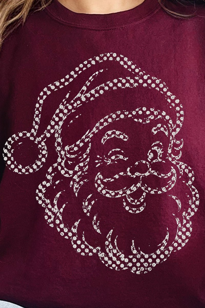 Classic Christmas Santa Heavy Blend Crew Sweatshirt product image 2