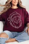 Classic Christmas Santa Heavy Blend Crew Sweatshirt product image 1