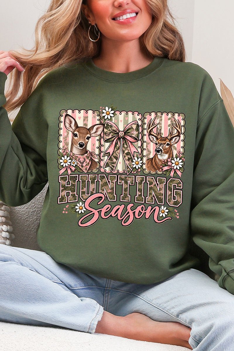 Camo & Bows Hunting Season Heavy Blend Crew Sweatshirt product image 11