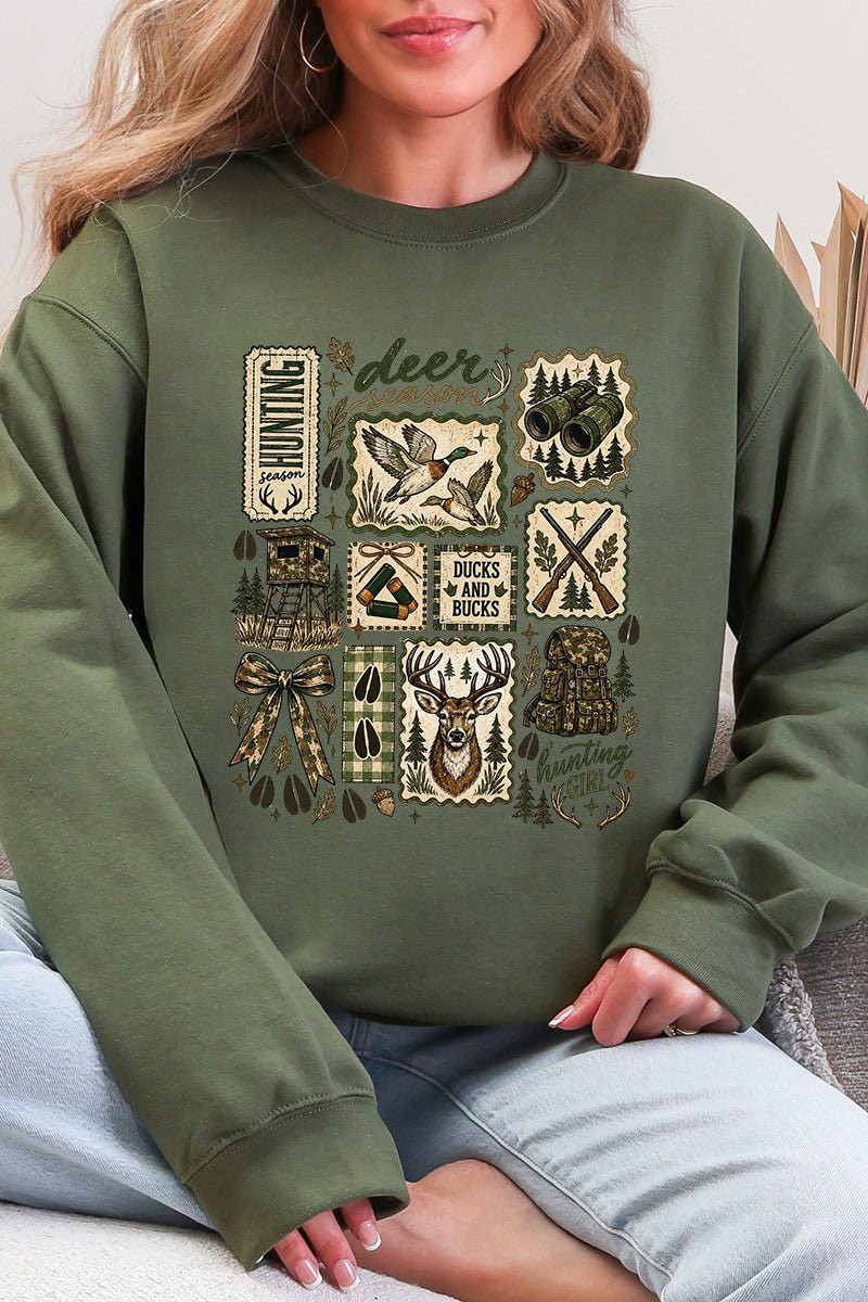 Ducks And Bucks Heavy Blend Crew Sweatshirt product image 7