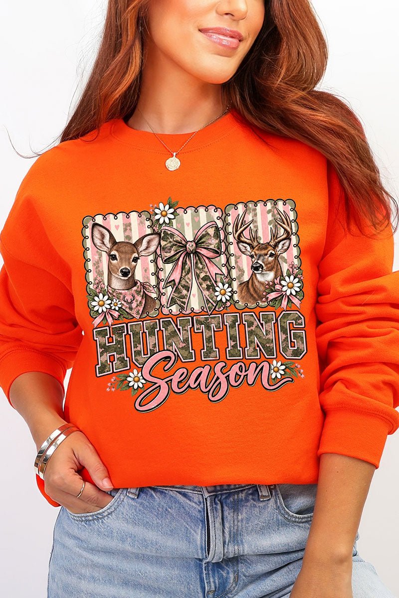 Camo & Bows Hunting Season Heavy Blend Crew Sweatshirt product image 12