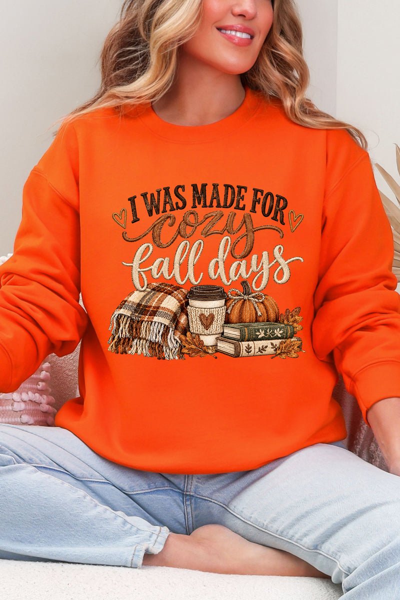 Cozy Fall Essentials Heavy Blend Crew Sweatshirt product image 5