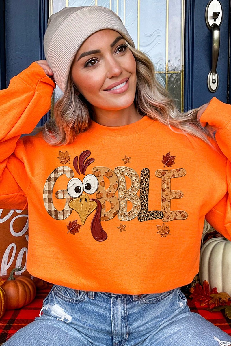 Gobble Season Heavy Blend Crew Sweatshirt product image 6