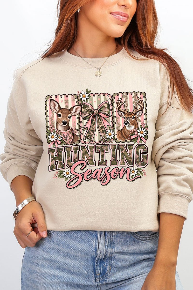 Camo & Bows Hunting Season Heavy Blend Crew Sweatshirt product image 13