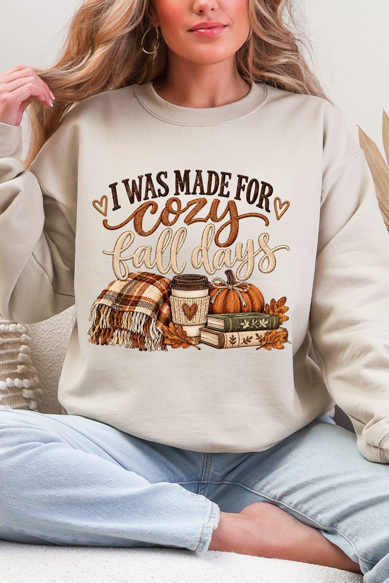 Cozy Fall Essentials Heavy Blend Crew Sweatshirt product image 6