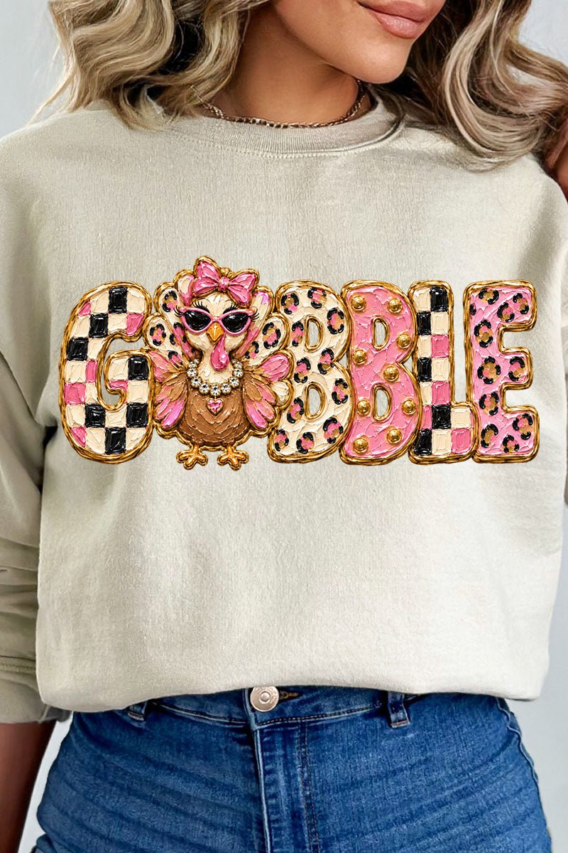 Gobble & Glam Heavy Blend Crew Sweatshirt product image 1