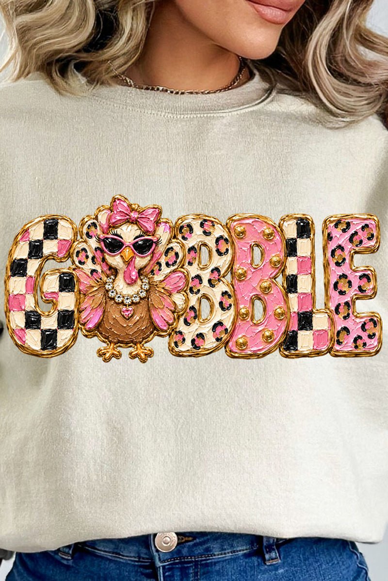 Gobble & Glam Heavy Blend Crew Sweatshirt product image 2