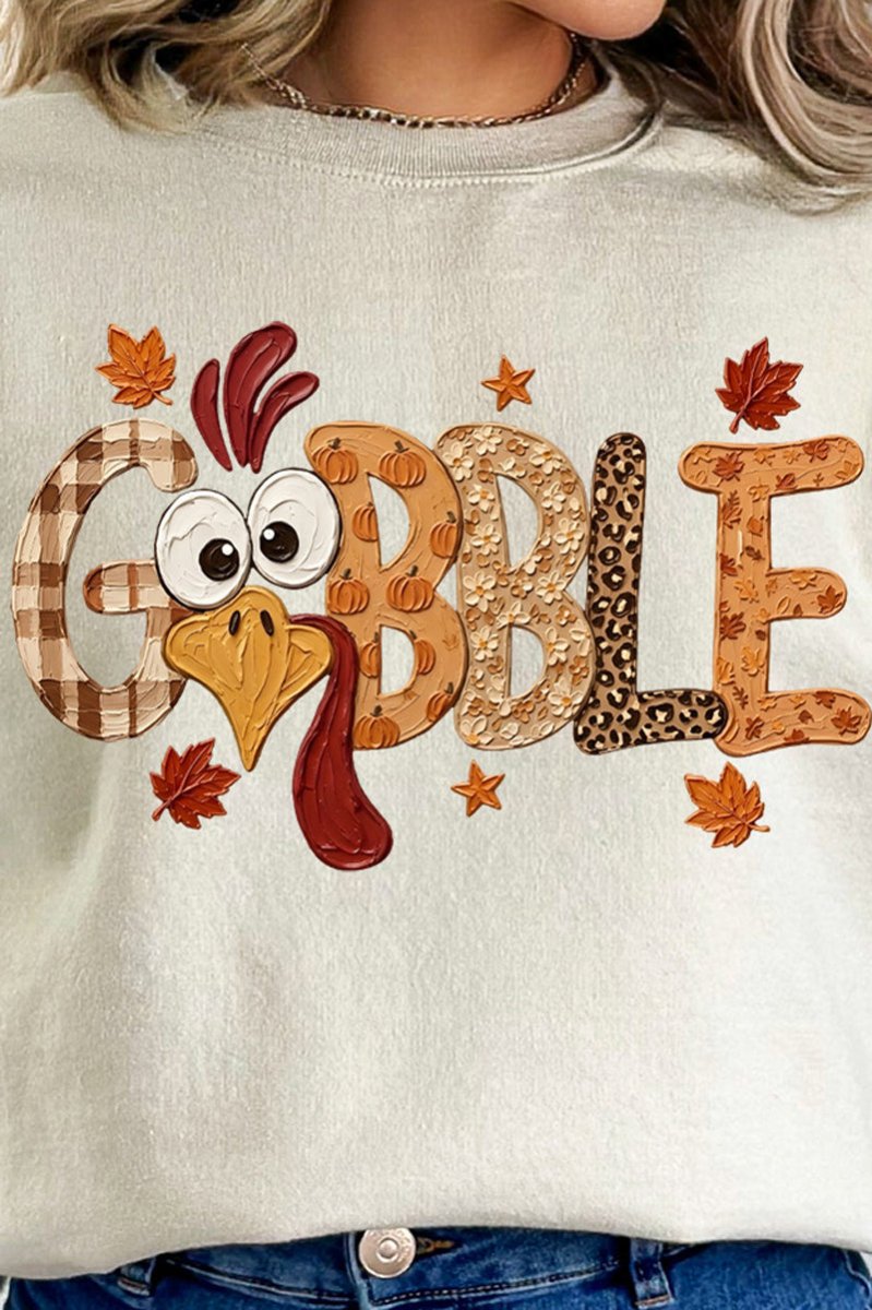 Gobble Season Heavy Blend Crew Sweatshirt product image 2
