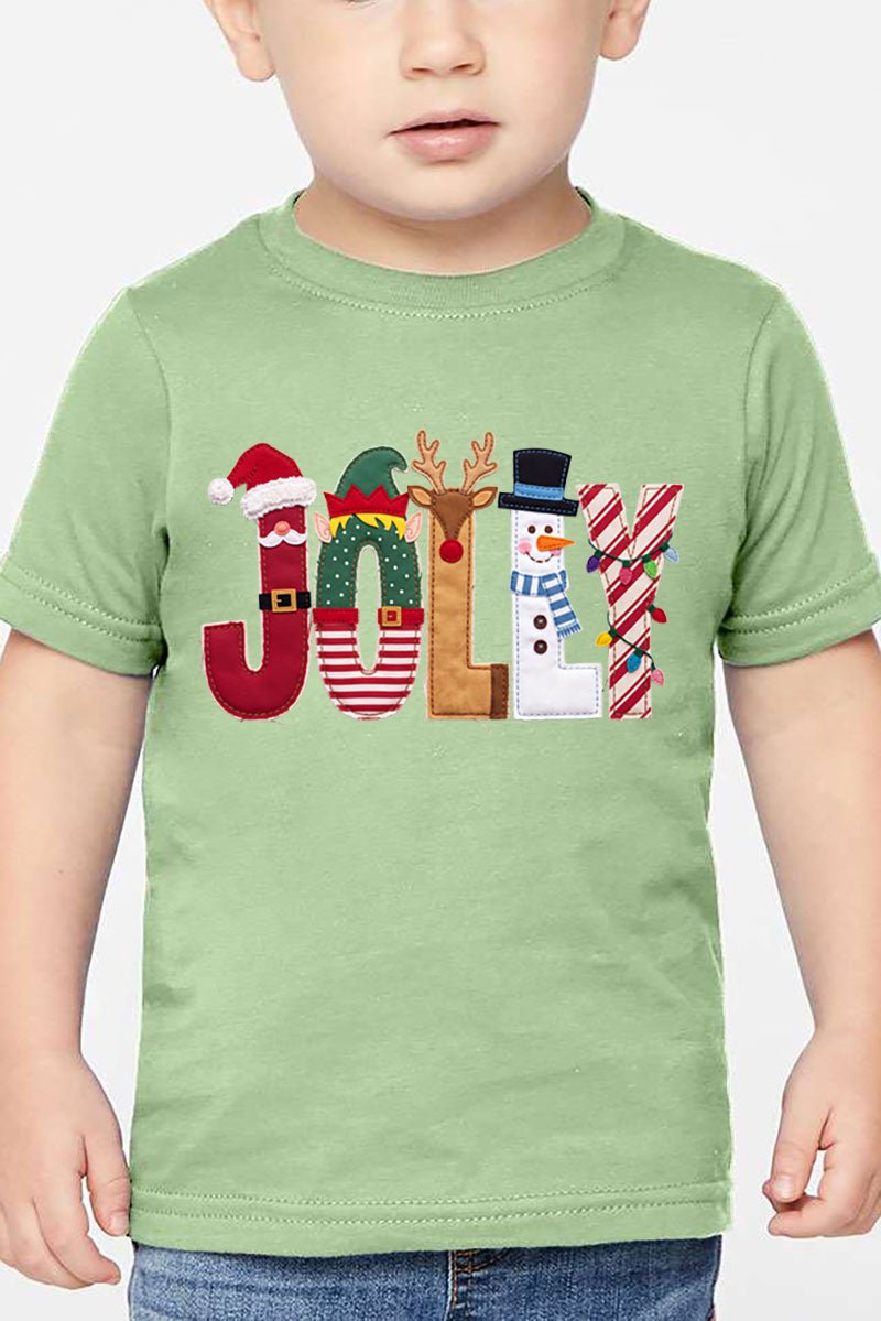 Toddler Christmas Characters Jolly Fine Jersey Tee product image 1