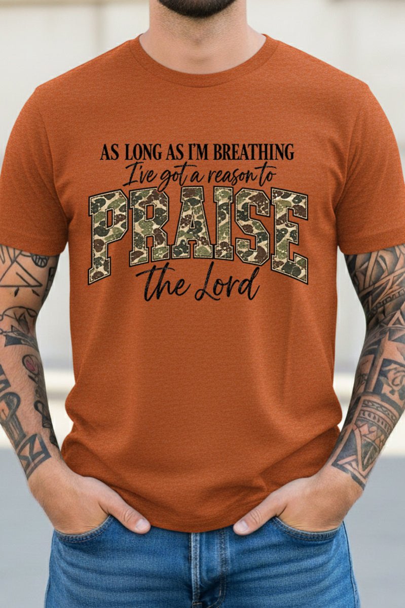 Camo Praise Short Sleeve Relaxed Fit T-Shirt product image 3