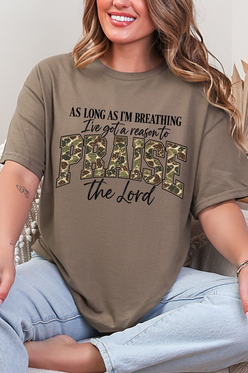 Camo Praise Short Sleeve Relaxed Fit T-Shirt product image 4