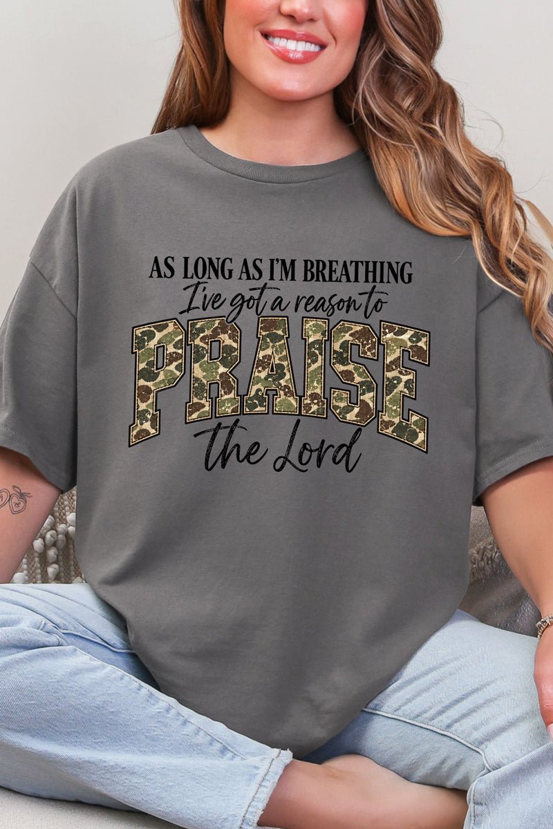Camo Praise Short Sleeve Relaxed Fit T-Shirt product image 5