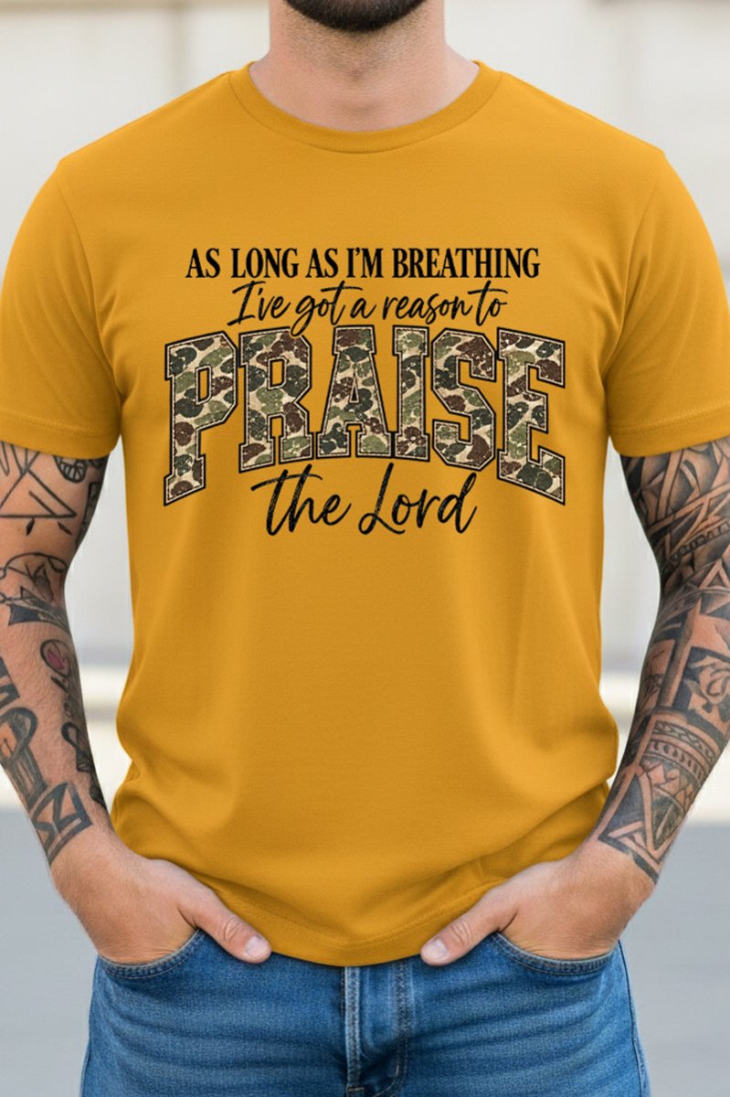 Camo Praise Short Sleeve Relaxed Fit T-Shirt product image 6