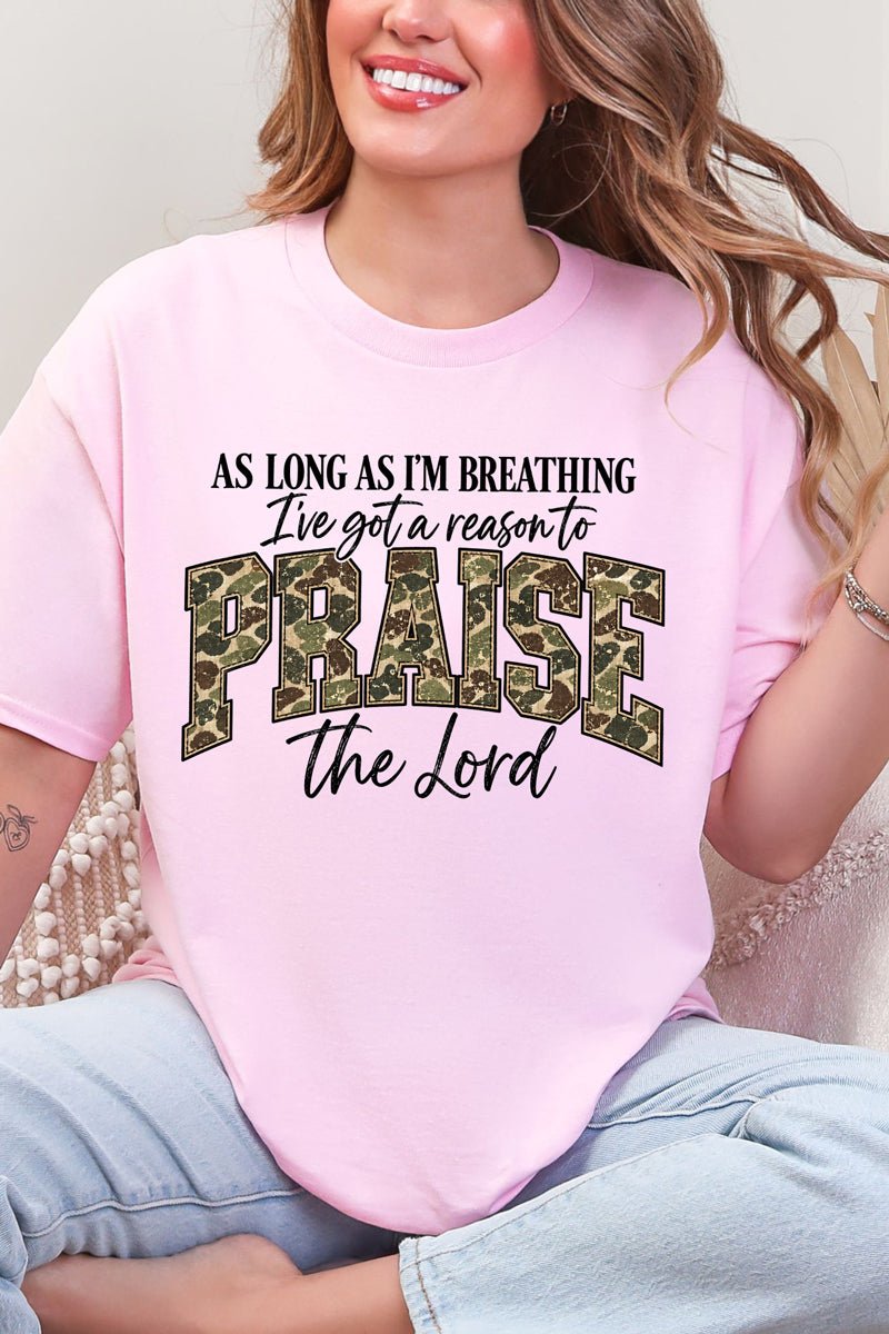 Camo Praise Short Sleeve Relaxed Fit T-Shirt product image 7