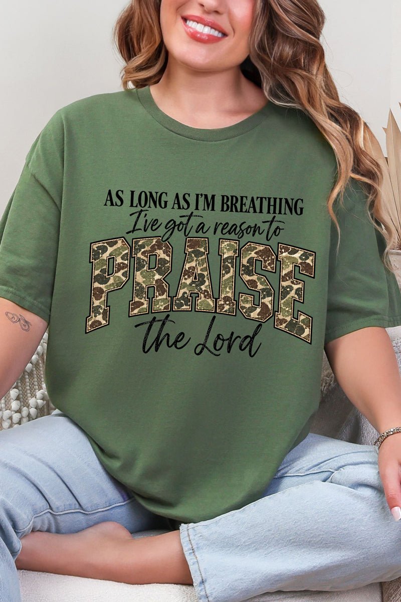 Camo Praise Short Sleeve Relaxed Fit T-Shirt product image 8