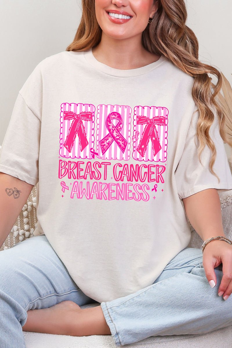 Pretty in Pink Awareness Short Sleeve Relaxed Fit T-Shirt product image 5