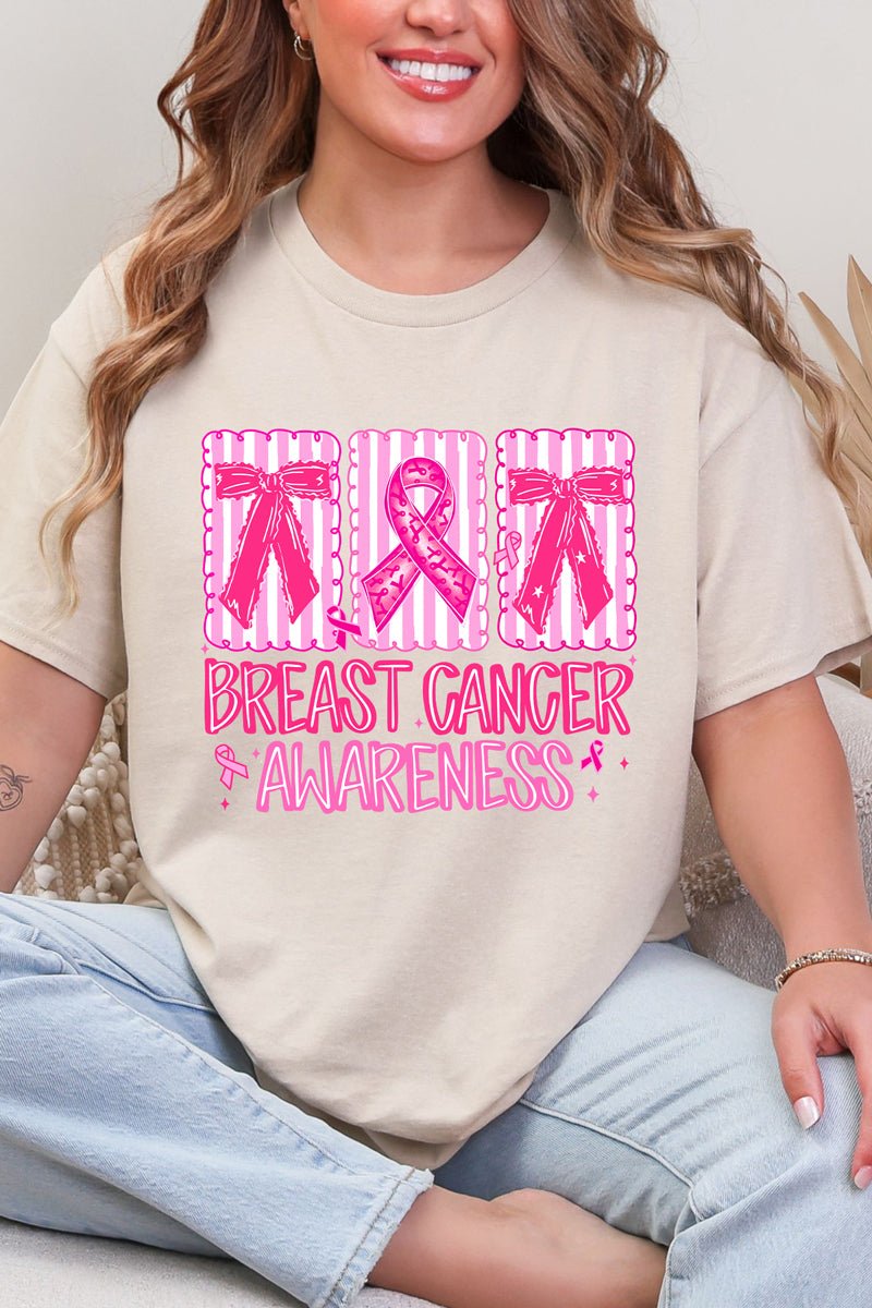 Pretty in Pink Awareness Short Sleeve Relaxed Fit T-Shirt product image 6