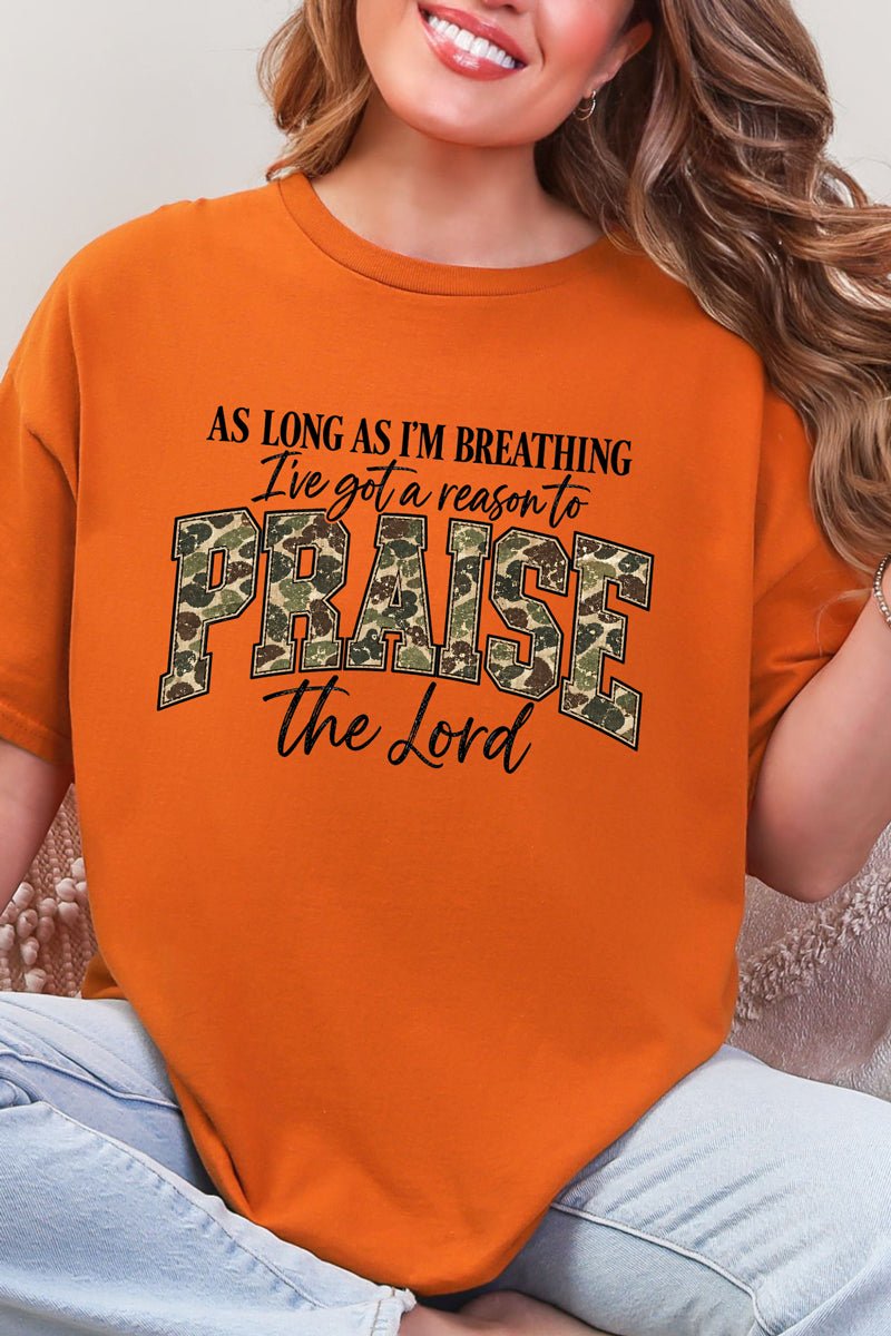 Camo Praise Short Sleeve Relaxed Fit T-Shirt product image 10