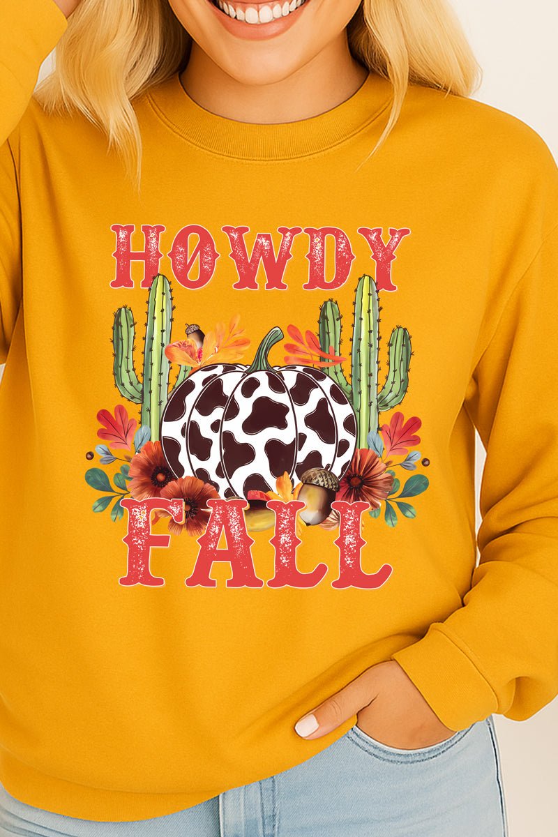 Desert Howdy Fall Heavy Cotton Long Sleeve Adult T-Shirt product image 7