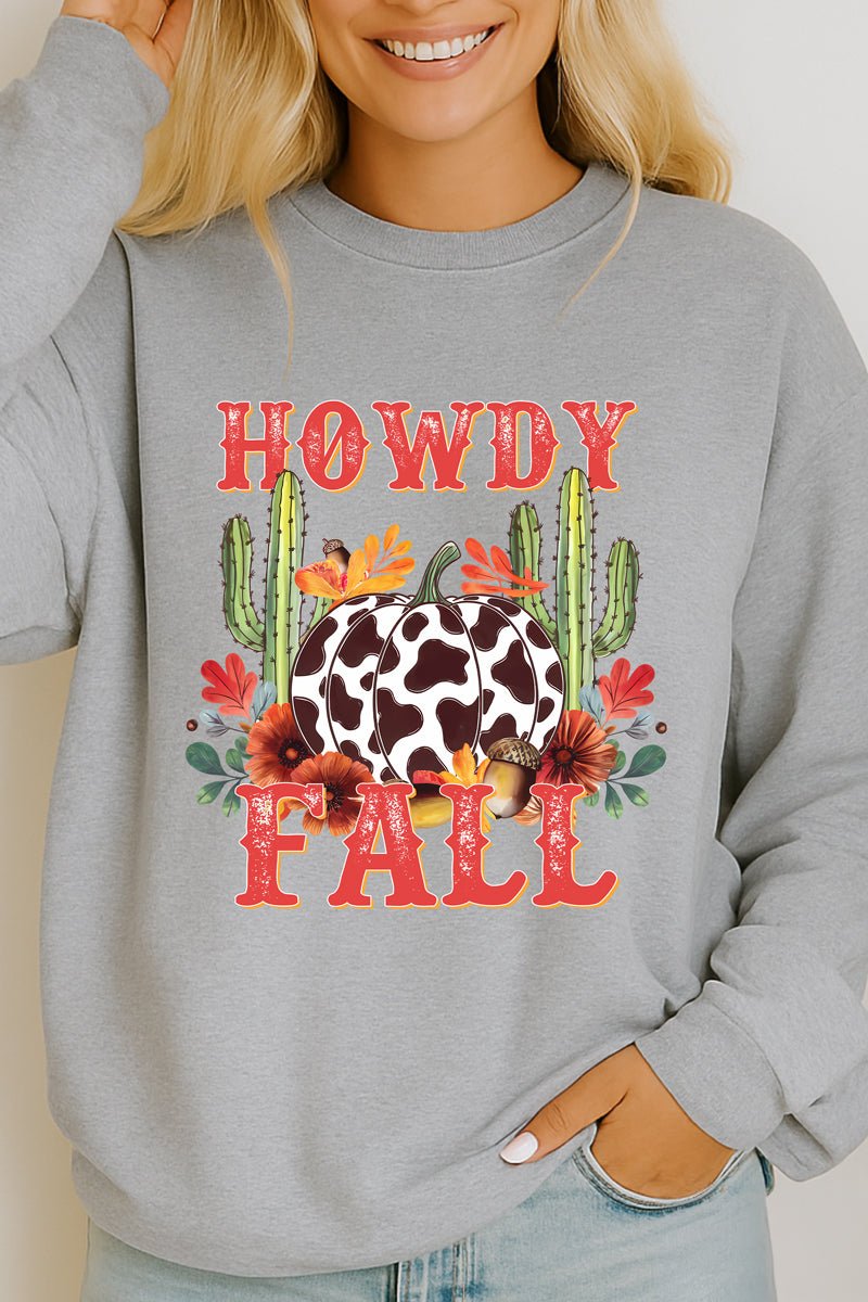 Desert Howdy Fall Heavy Cotton Long Sleeve Adult T-Shirt product image 9