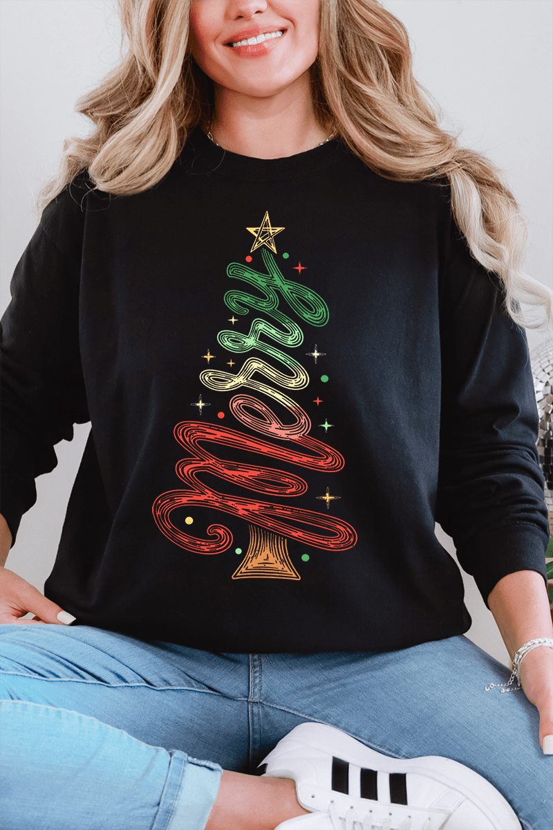 Merry In Motion Comfort Colors Heavyweight Long T-Shirt product image 1