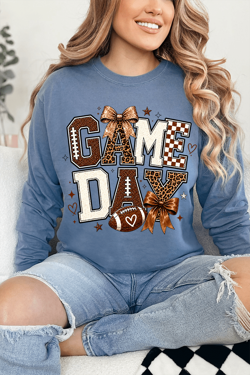Game Day Spirit Comfort Colors Heavyweight Long T-Shirt product image 4