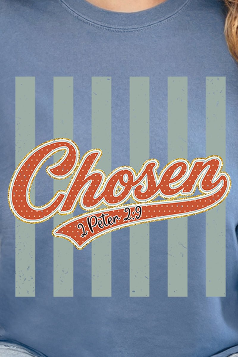 Team Chosen Comfort Colors Heavyweight Long T-Shirt product image 2