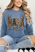 Woodland Mama Comfort Colors Heavyweight Long T-Shirt product image 1