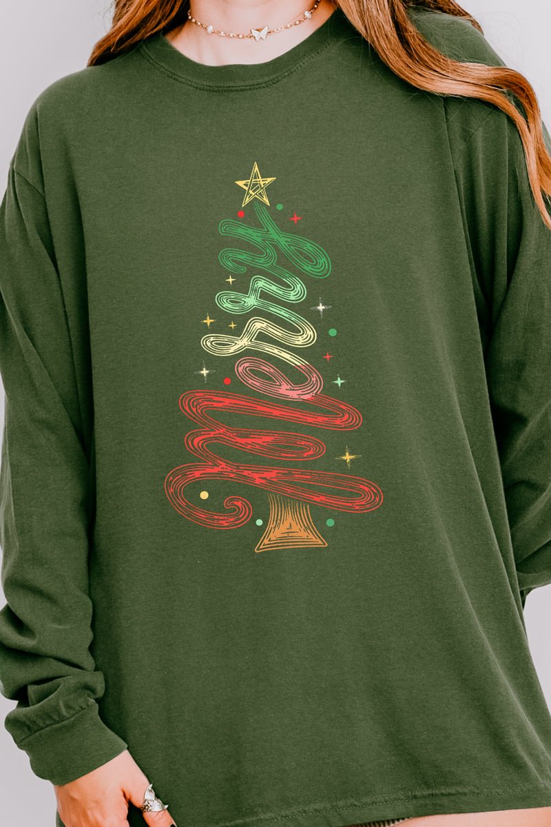 Merry In Motion Comfort Colors Heavyweight Long T-Shirt product image 5