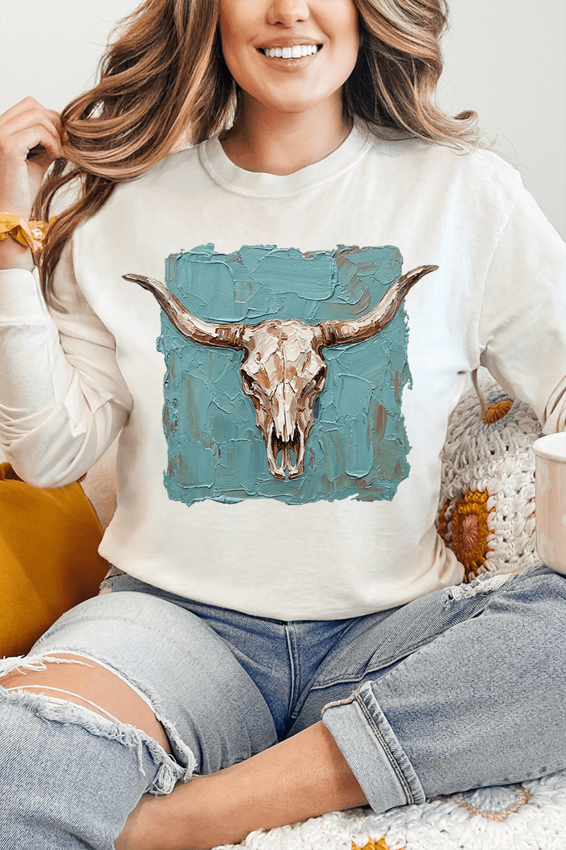 Longhorn Gallery Comfort Colors Heavyweight Long T-Shirt product image 4