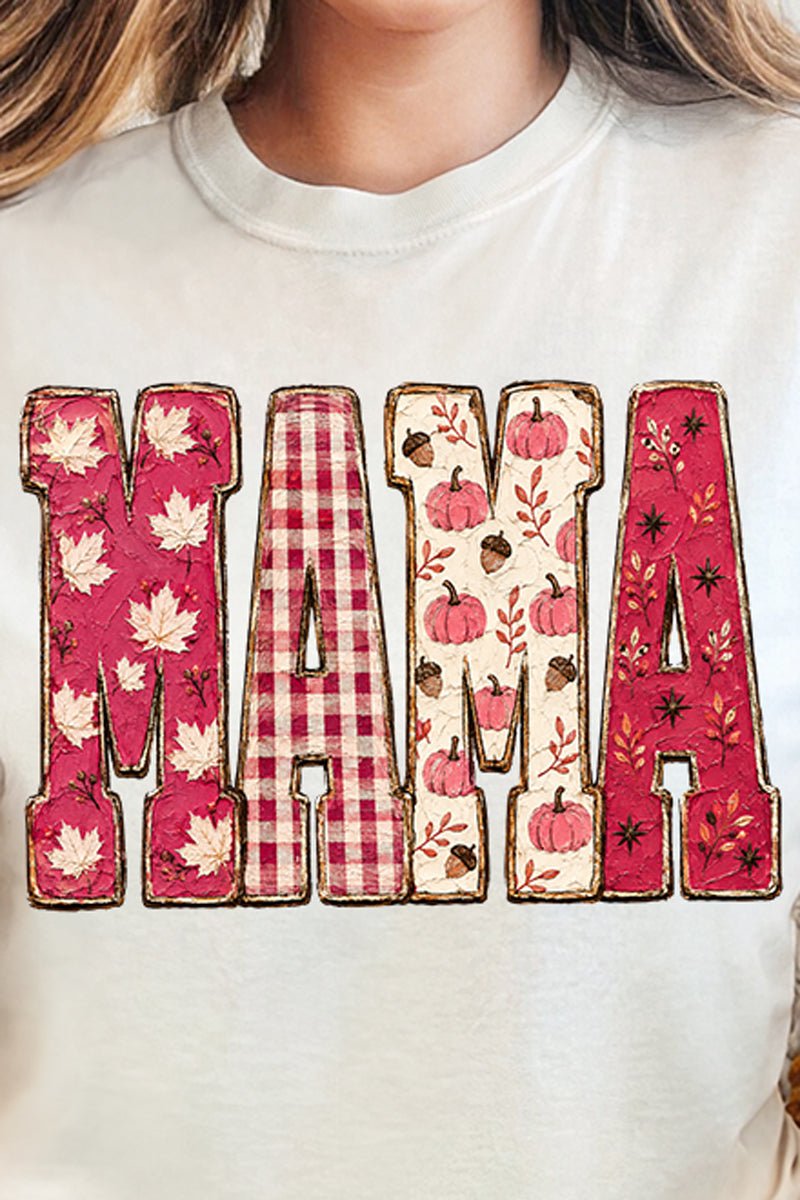 Pink Maplewood Mama Comfort Colors Heavyweight Long T-Shirt product image 2
